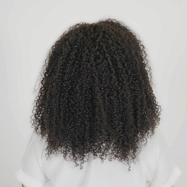 pure curl flip-over wig