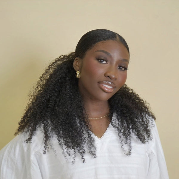 pure drawstring ponytail