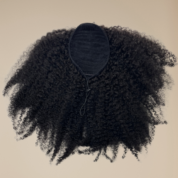 pure drawstring ponytail