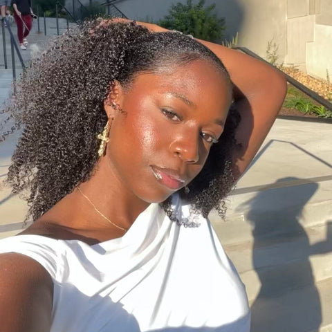 true drawstring ponytail