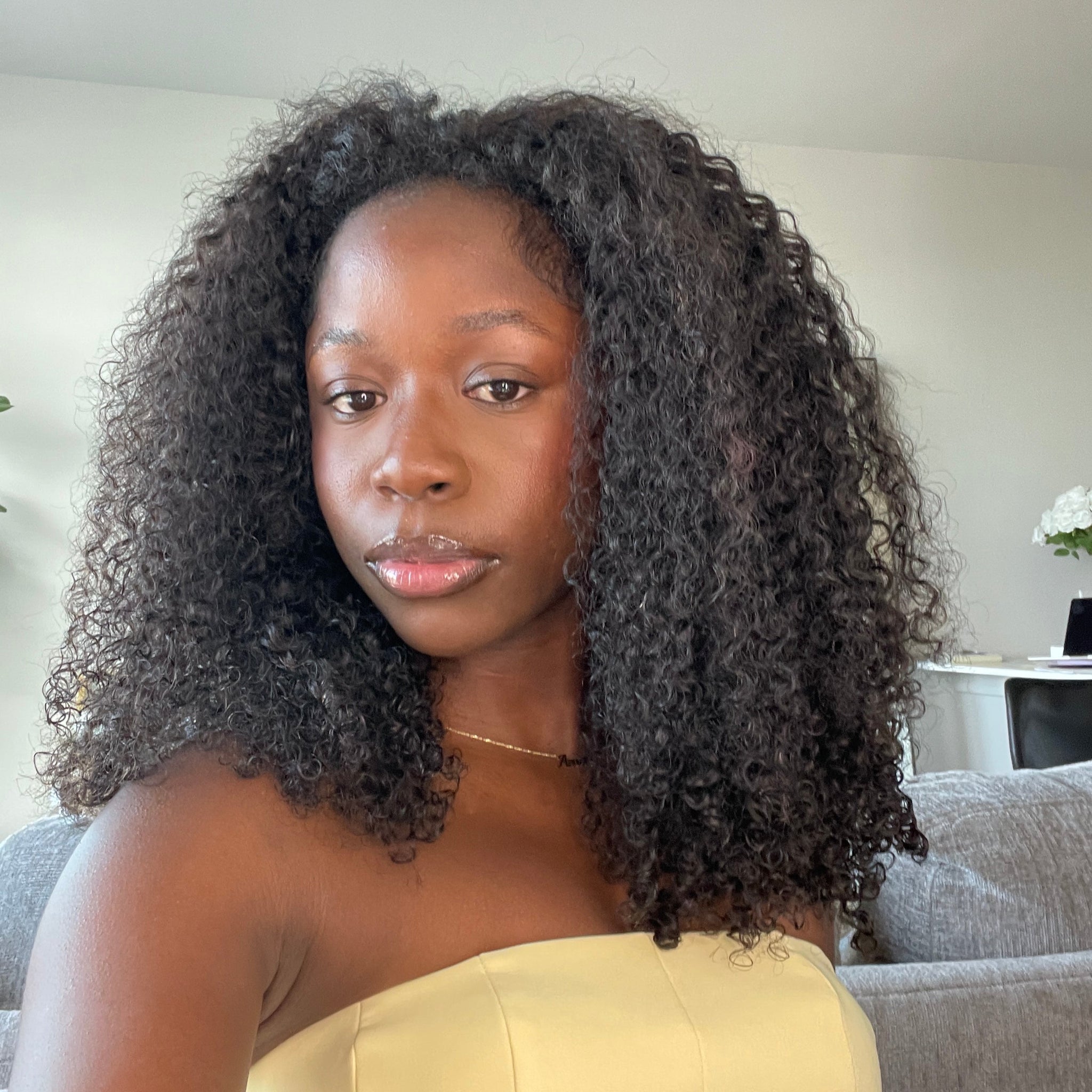 noble curl flip-over wig (ready to ship)