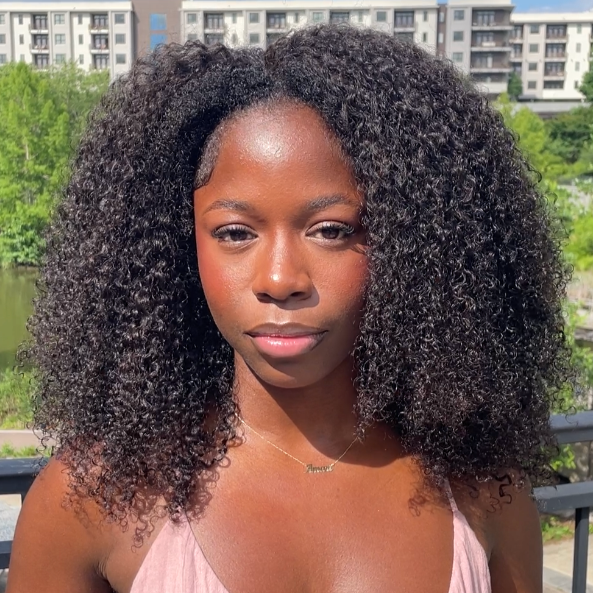 pure curl flip-over wig (ready to ship)