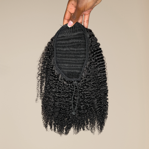 true drawstring ponytail