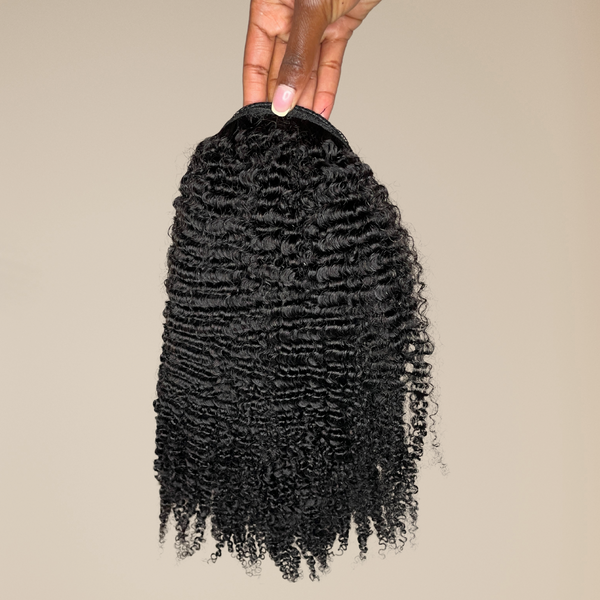 true drawstring ponytail