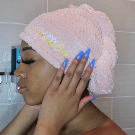 microfiber hair towel